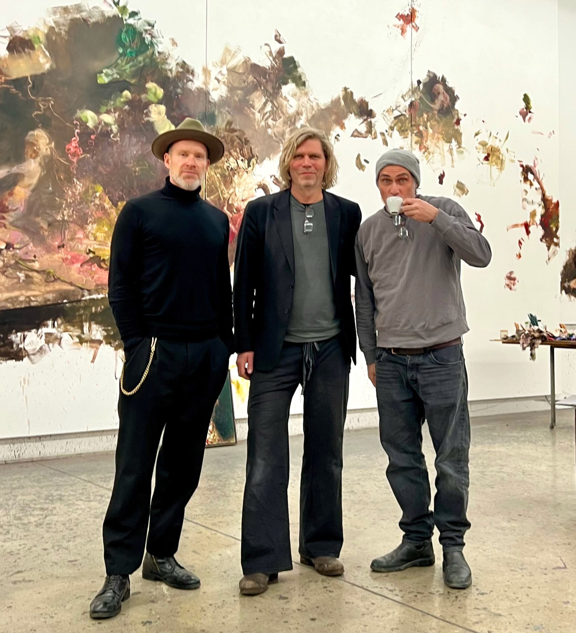 René Holm, Philip Grözinger og Jonas Burgert: Malerei